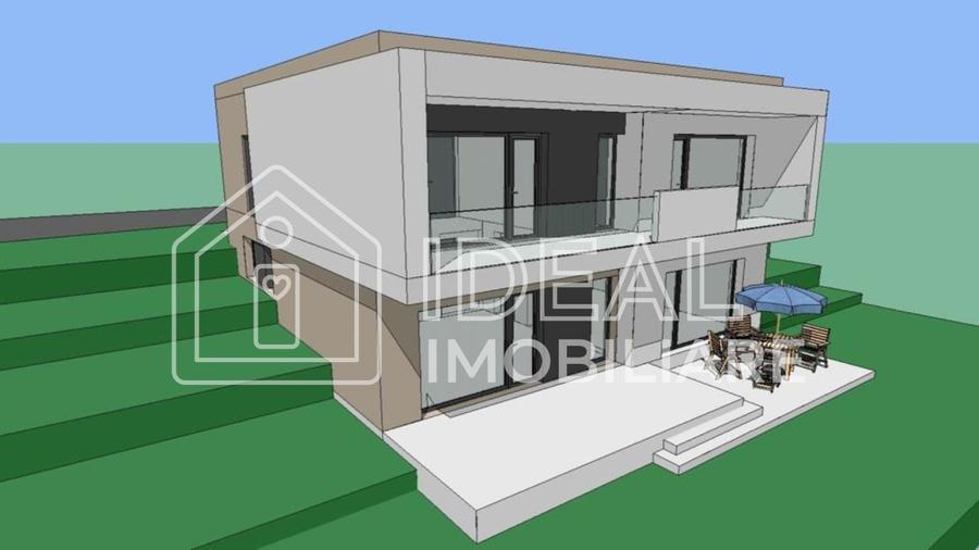 Casa Individuala moderna LA CHEIE cu 815 mp de teren, in Selimbar - 10