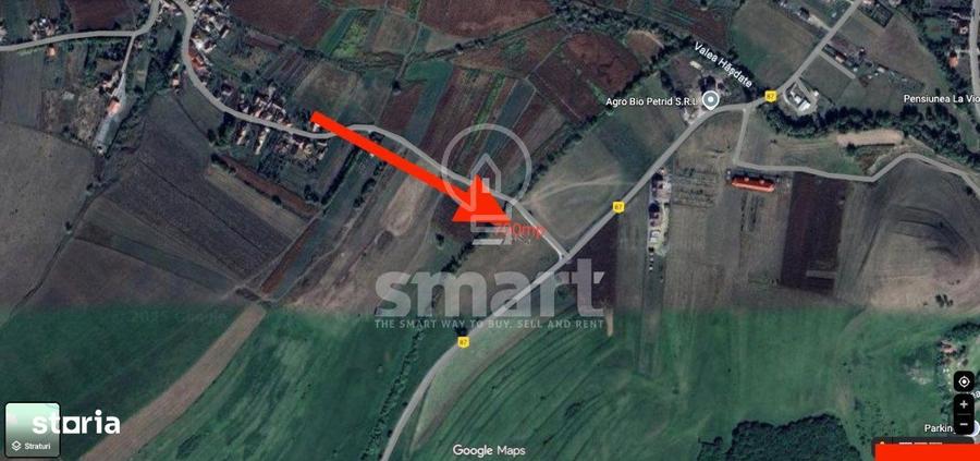 Teren intravilan cu priveliste spectaculoasa Petresti de Jos Cluj - 6