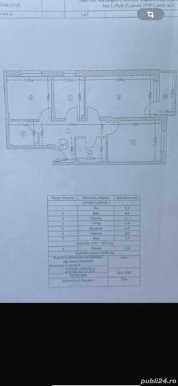 Bragadiru AP 3 cam decomandat cu 2 bai - 4