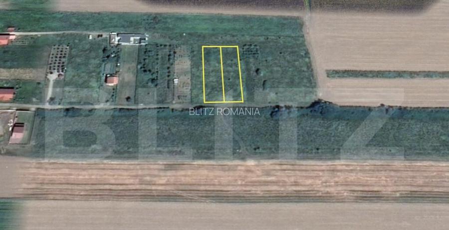 Doua parcele de vanzare extravilan, 2936 total, Zona Lucian