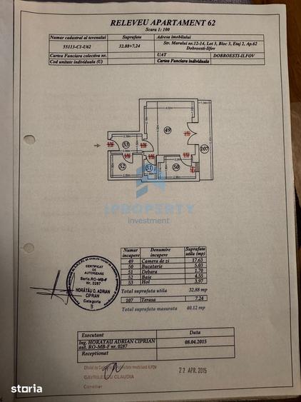 Garsoniera Dobroesti Str Marului Etaj 2/5 40 Mp cu Balcon - 3