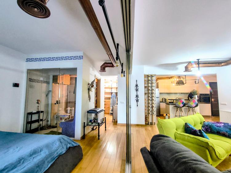 Apartament cu 3 camere semidecomandat, mobilat în Floreasca