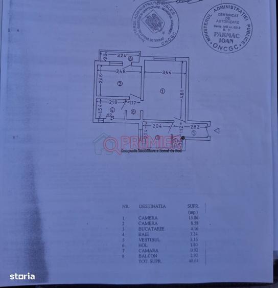 66.500 Euro - 2 camere cf 2 sporit - 40,64 mp - Bulevardul - 6