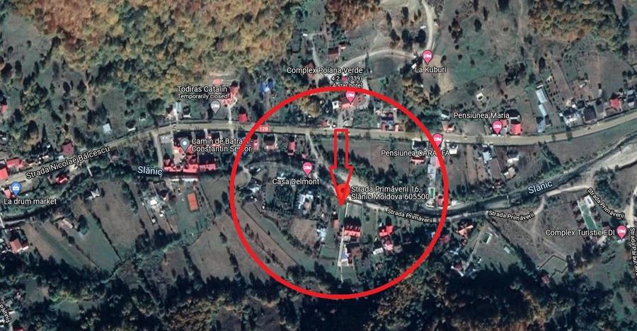Teren Construcții intravilan de 893 mp, în Est