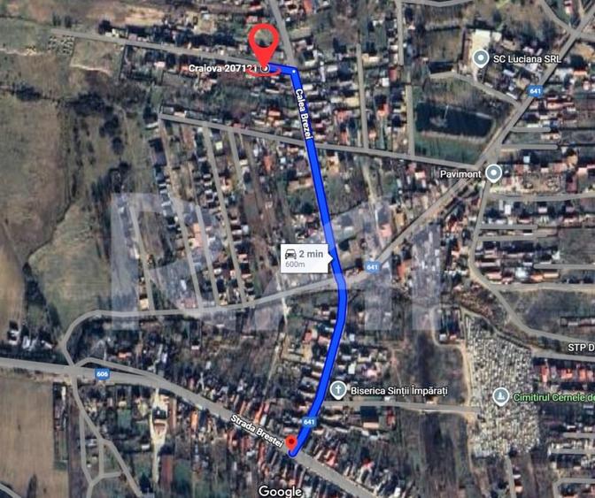 Cartier privat | Teren 400 mp | 65 euro/mp | langa Colosseum |Cernele–Brestei - 4