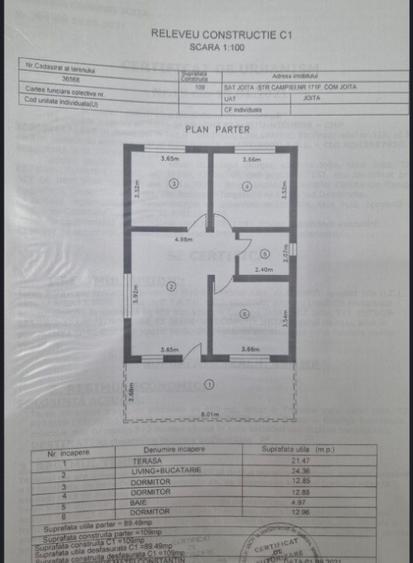 Casa 4 camere Joita,proprietar,panouri fotov. mobilata utilata - 6