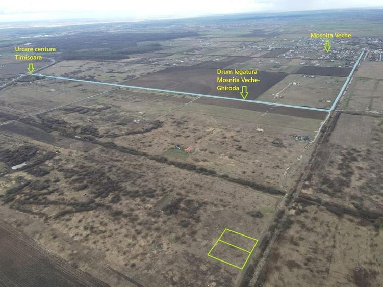 Oportunitate investitie 2 parcele teren langa Mosnita Veche - Ghiroda - 2