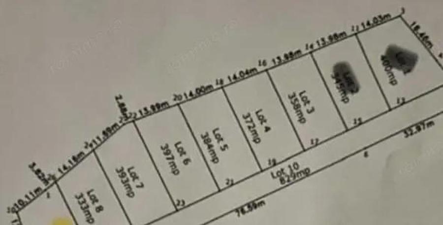 Teren intravilan Albota 397 mp, deschidere 14 m, utilita?i la 30 m - 1