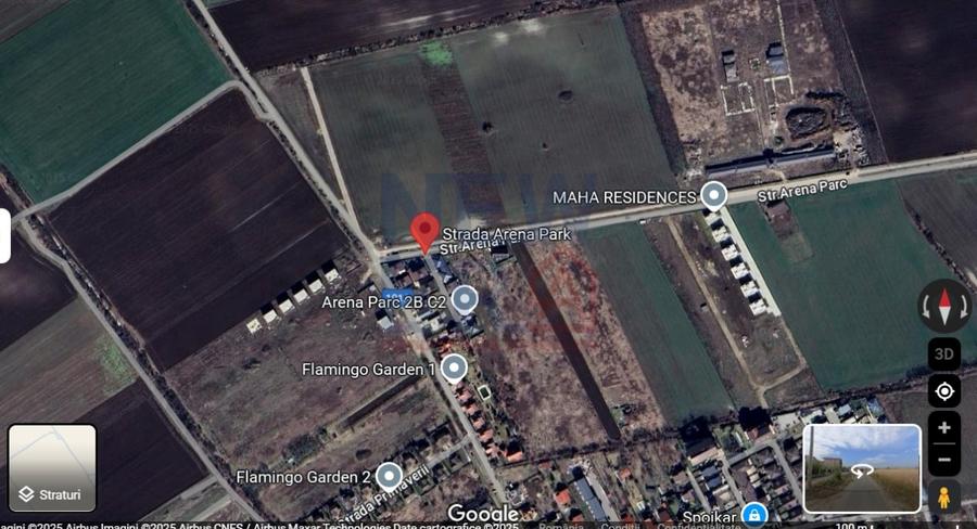 Teren  intravilan cu sprafata de 10.000 mp  – Corbeanca, zona Ostratu - 1