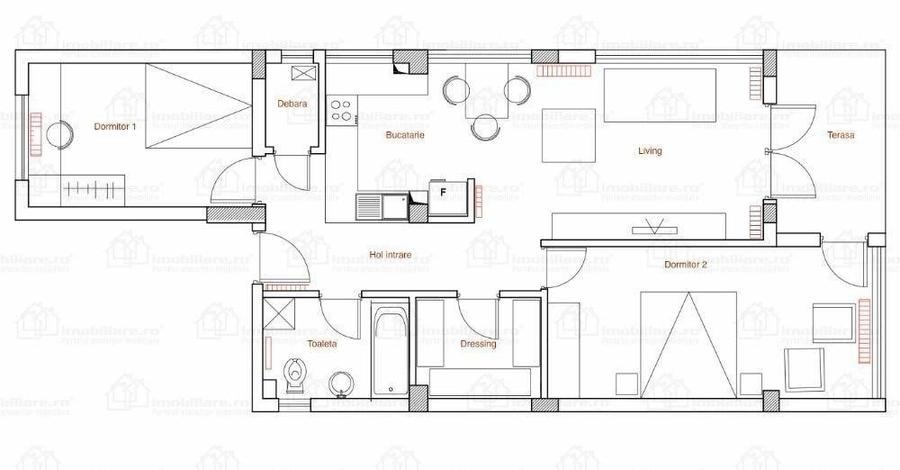 Ap 3 camere spatios + curte - Lujerului Virtutii - 18
