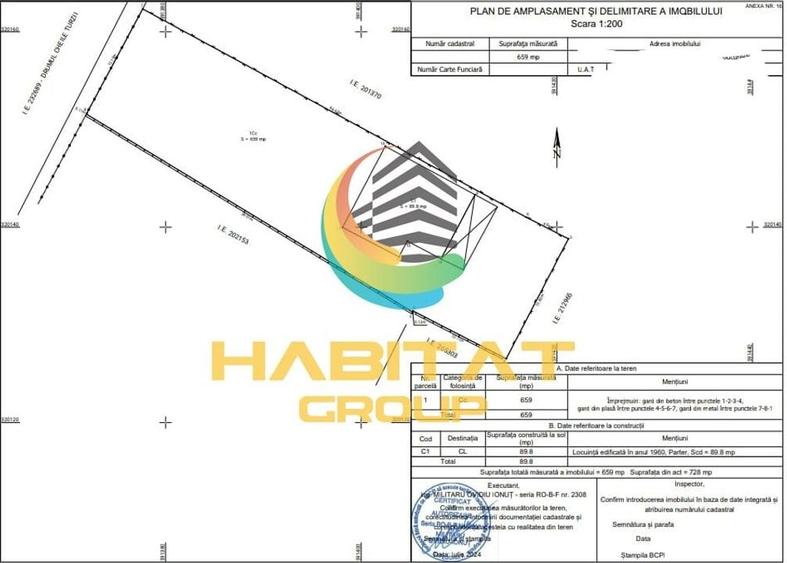 Teren Intravilan - Drumul Cheile Turzii -Sector 4 CU CERTIFICAT DE URBANISM - 1