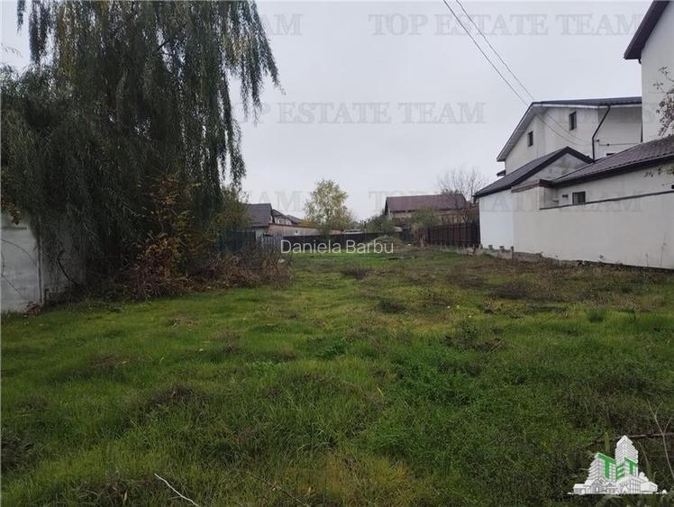 Teren intravilan 880 mp cu proiect aprobat 2 case P+1, Berceni, Ilfov