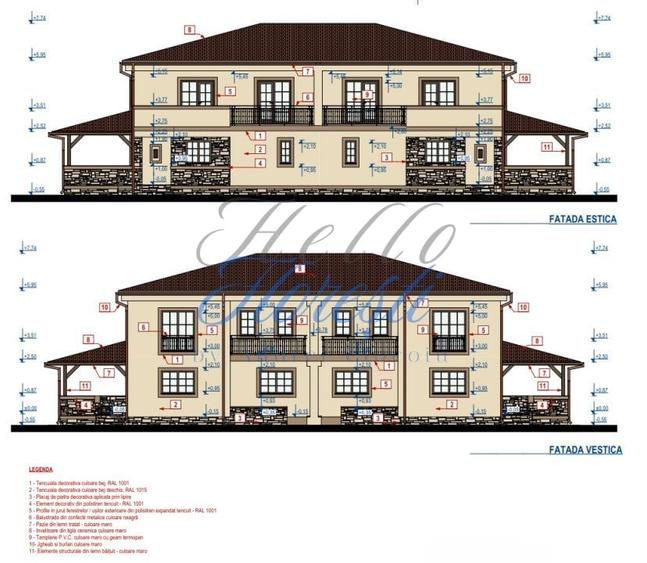 Duplex - 134 mp utili - panouri fotovoltaice - Gilau Sud - 1