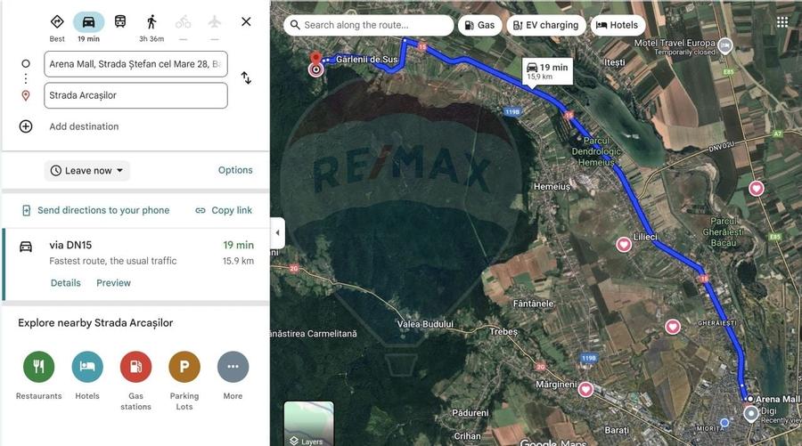 De vanzare teren intravilan 8,000 mp Garlenii de Sus / Bacau - 1