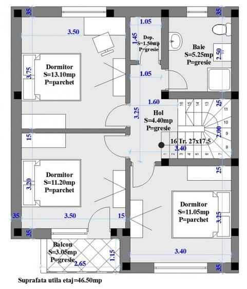 Case Tip Insiruit P+1E cu Finisaje Premium in Valea Lupului, Iasi - 11