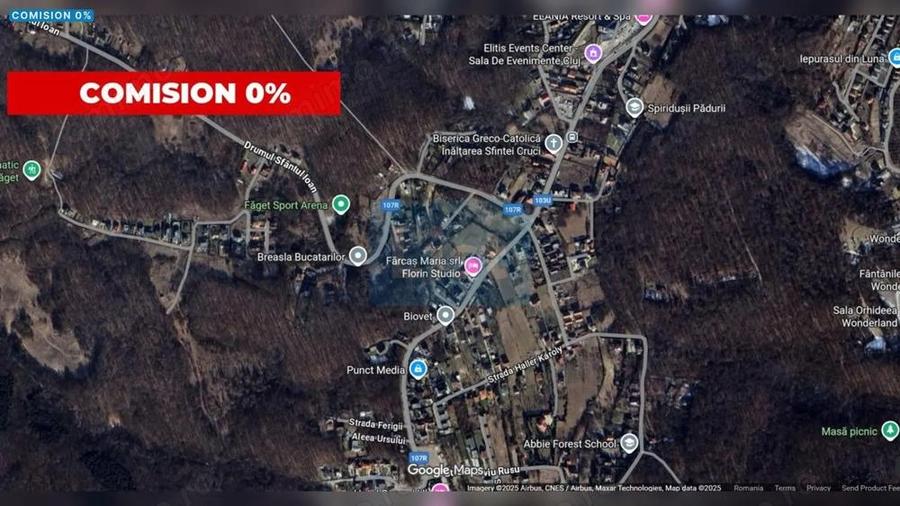 Teren de vanzare in Faget 800 mp ( cu urbanism de construire ) - 1