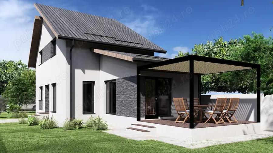 Casa P+1+M 110 mp utili + curte 550 mp BRANESTI - 2