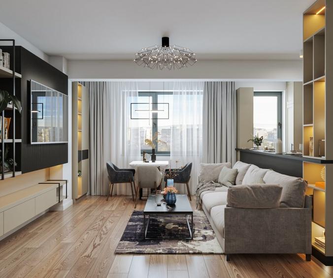 Apartament 2 Camere | TIP 3 | 58mp | Complex Comat Towers - 11