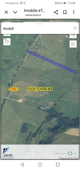 Teren de vânzare extravilan sebeș zona salane  - 1