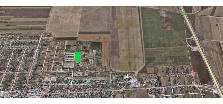 Teren intravilan parcelabil - Avicola Cumpana - deschidere 200ml - 1