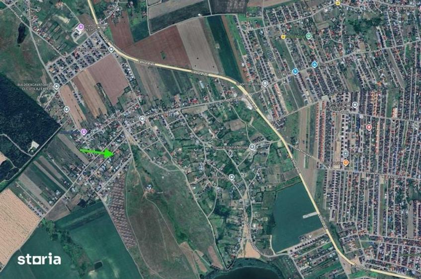 Teren de 1021 mp, în Miroslava