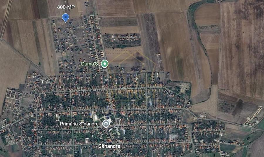Teren intravilan 800 mp | Sanandrei - 2