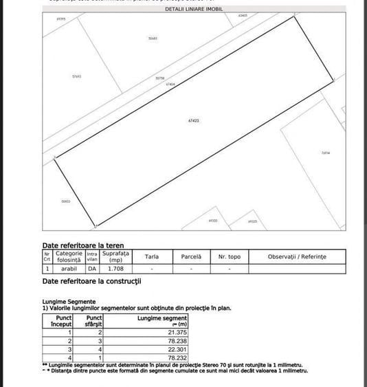 55 / mp negociabil - Teren intravilan zona accesibila, Apahida - 3