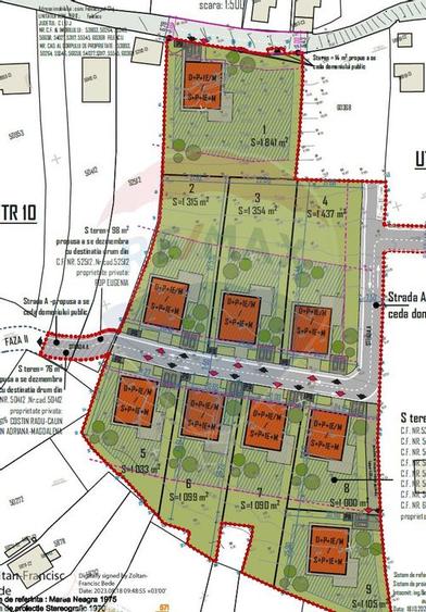 Teren intravilan  de vanzare in Feleacu - 720 MP - PUZ aprobat! - 2