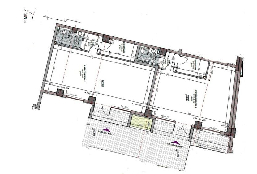 Spatiu comercial, 125 mp utili, vitrina, preluare chiriasi, cartier Buna Ziua - 2