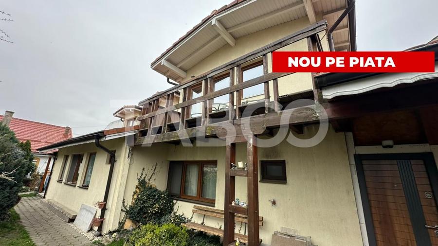Casa cu garaj acces auto 2 apartamente separate zona Piata Cluj Sibiu - 1