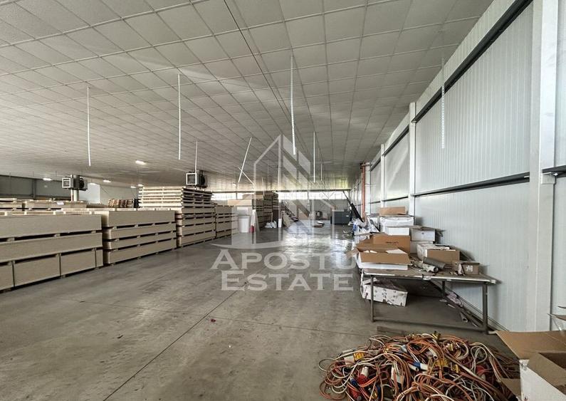 Hala 1400 mp, C. Lugojului, ideala depozitare, acces TIR. - 2