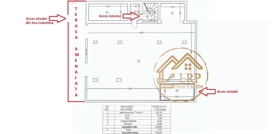 Colentina-Carrefour-Spatiu comercial 210mp - 1