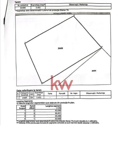 Teren Intravilan de 2451 MP - Bunesti, Suceava - 7