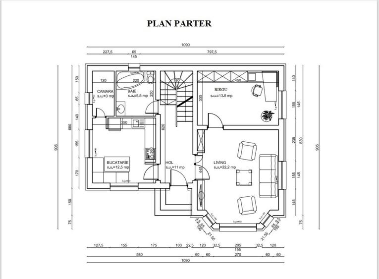 PAULESTI - vila 2024 la cheie ,  P+1E, Sc-174m - 220000 euro - 2