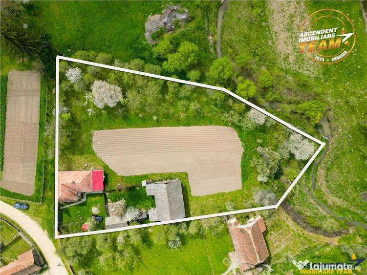 OFERTA REZERVATA!Casa cu farmec rustic teren privat de 3.3 - 13