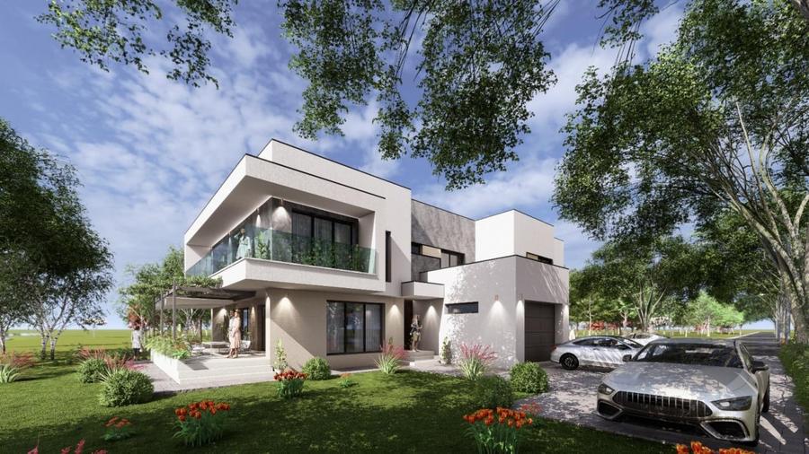 Casa 5 camere 190mp | 0 comision | Corbeanca, iesire lac | 945 +500mp teren - 6