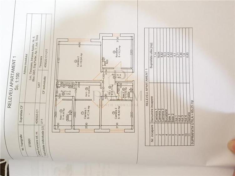 GIROCULUI - 3 CAM - DECOMANDAT  - 2BAI - SPATIOS - BLOC ANVELOPAT - ZONA LINISTI - 16