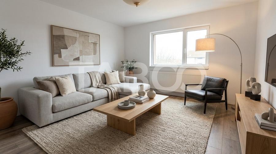 Apartament decomandat 84 mpu 3 camere etaj intermediar Turnisor Sibiu - 1