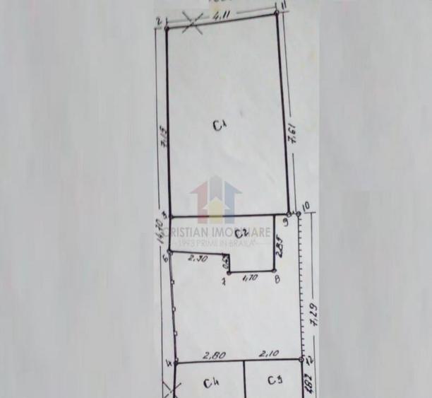 Casa zona centrala- Jumbo 2 camere, toate utilitatile - 2
