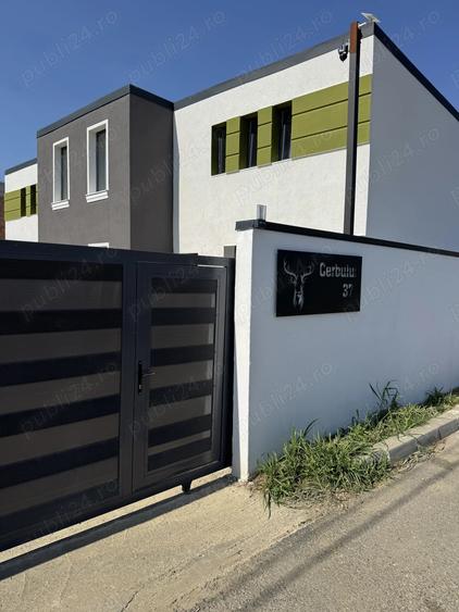 Casa noua de vanzare in oras tip duplex construita de firma cu toate taxele inc - 9