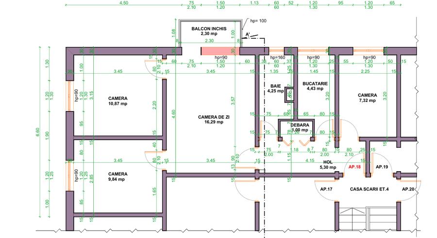Apartamet cu 4 camere de vânzare- Bulevardul Take Ionescu, Nr 59 - Timișoara - 7