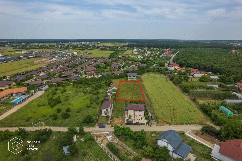 Teren construibil Balotesti, Str. Orhideelor, 1240 mp - 5