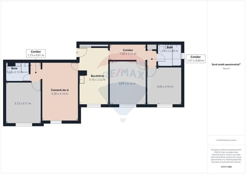 Apartament cu 4 camere de vanzare in zona Rahova - 30
