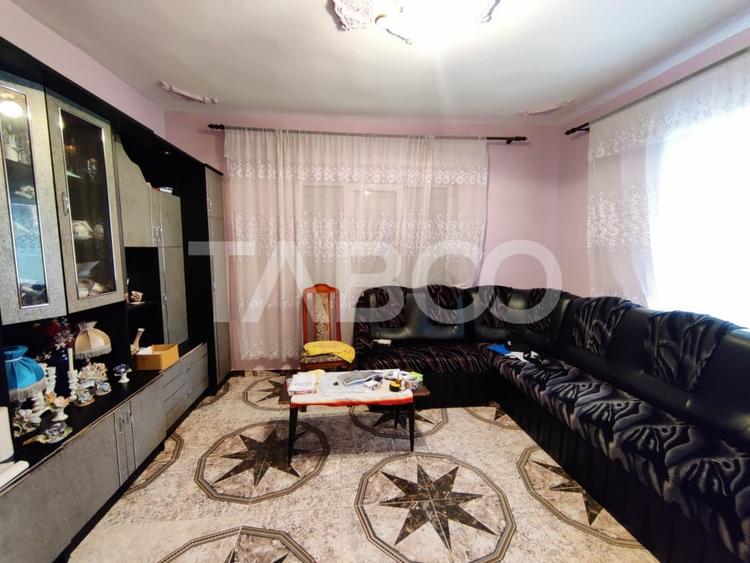 Comision 0% Casa de vanzare 4 camere 2 bai teren 266 mp Saliste Sibiu - 4
