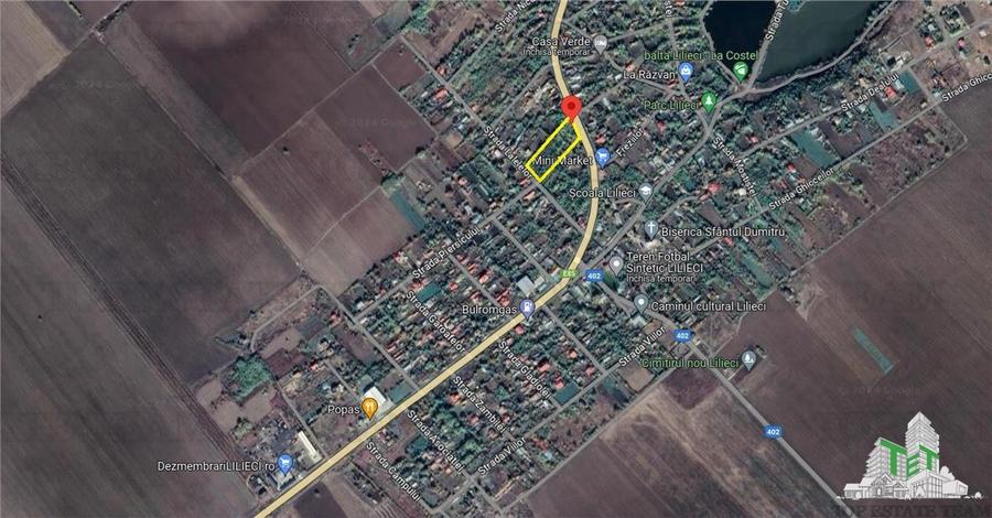De vanzare teren Lilieci, pretabil investitie! - 1