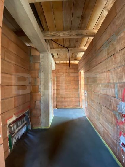 Casa P+E semifinisata cu panouri solare si pompa de caldura zona Roata Faget - 11