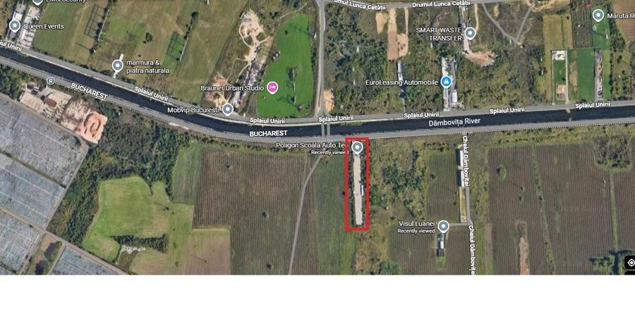 Teren de Inchiriat Splaiul Unirii Imprejmuit Utilitati Oportunitate - 1