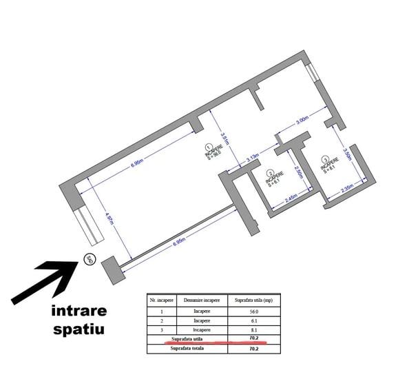 Inchiriez spatiu comercial, central si stradal - 3