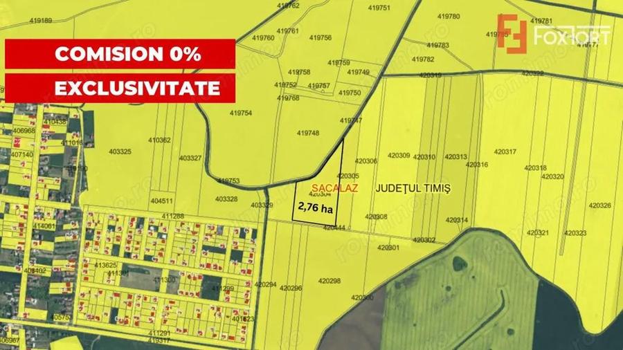 COMISION 0% Teren Extravilan Agricol, Beregsau Mare - Zona in dezvoltare - 3