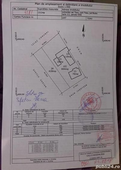Casa + teren 1312 mp de vanzare in Tisau, Buzau - 2